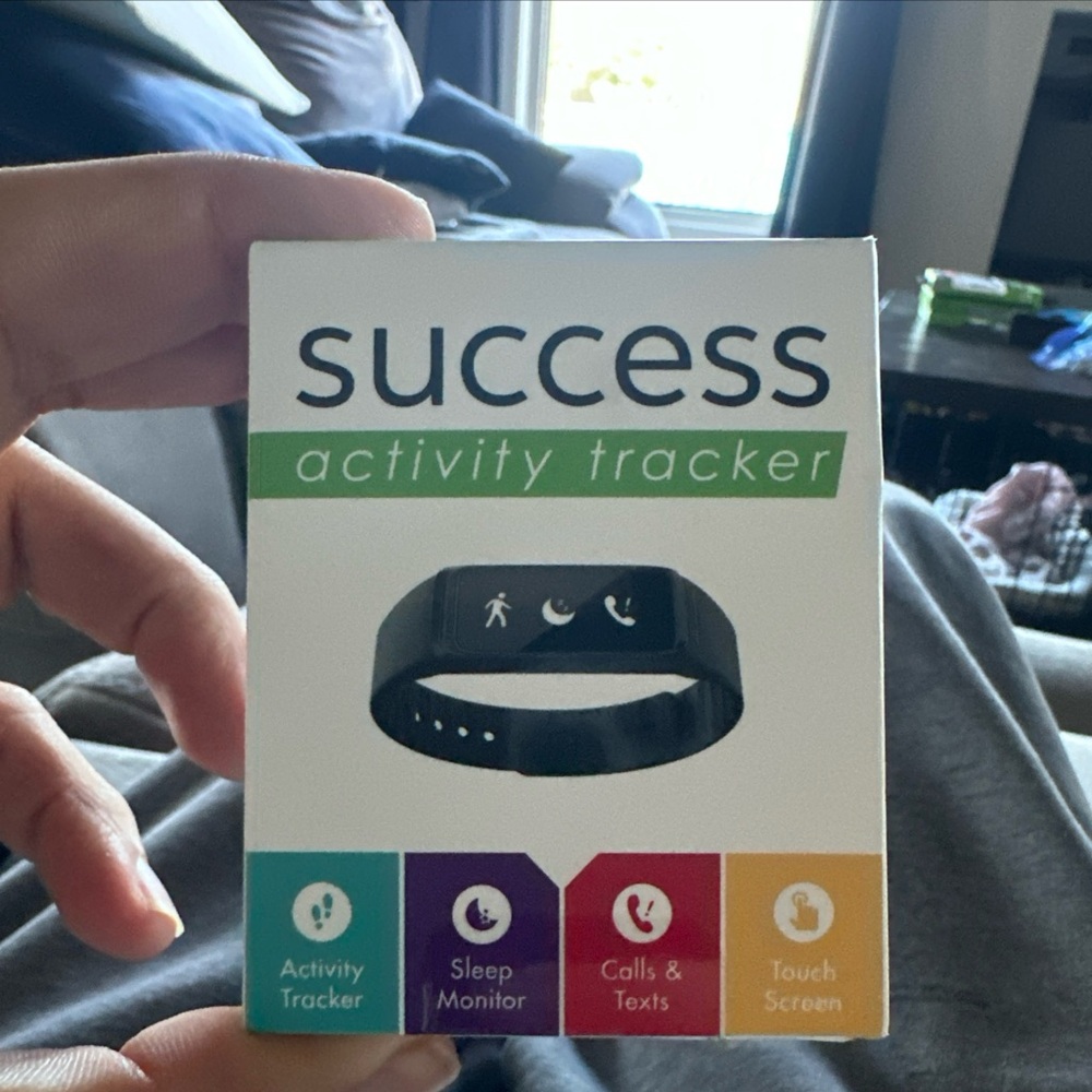 Black Smartwatch with Activity Tracking